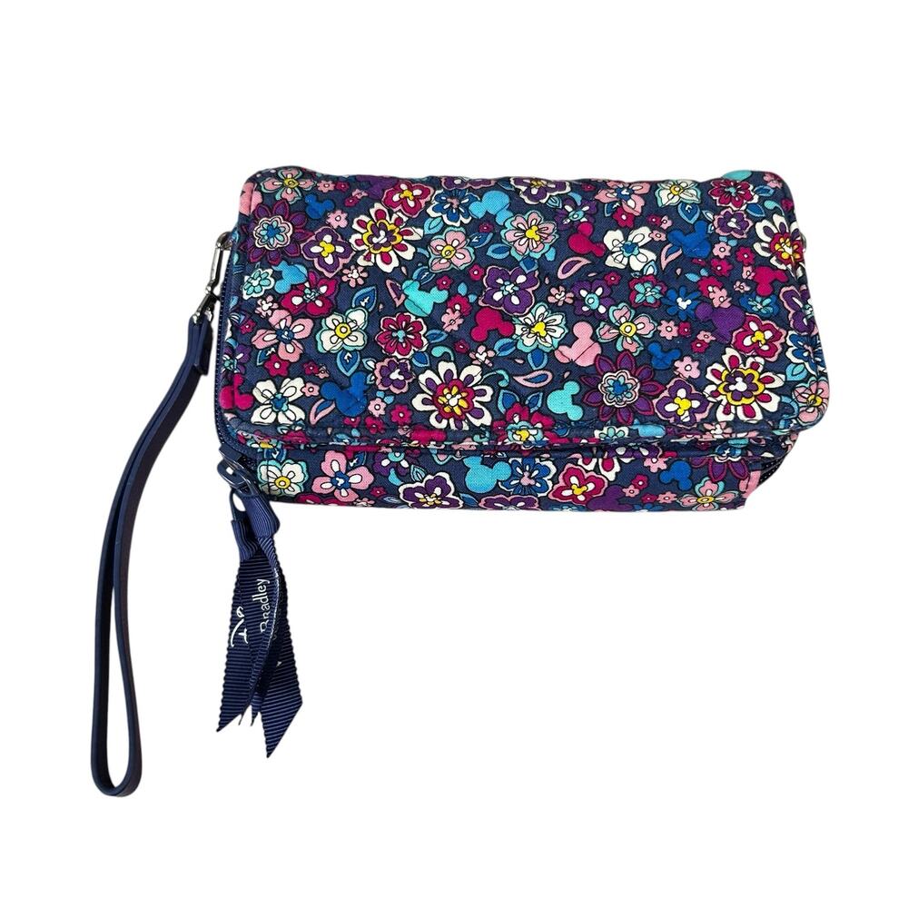 Vera Bradley x Disney Sensational Paisley Mickey Mouse Ditsy Wristlet Crossbody